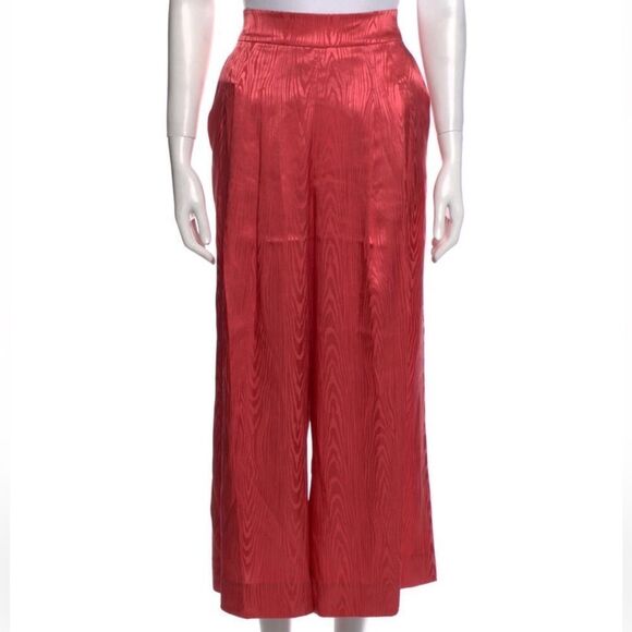 Veronica Beard Wide Leg Satin Pants